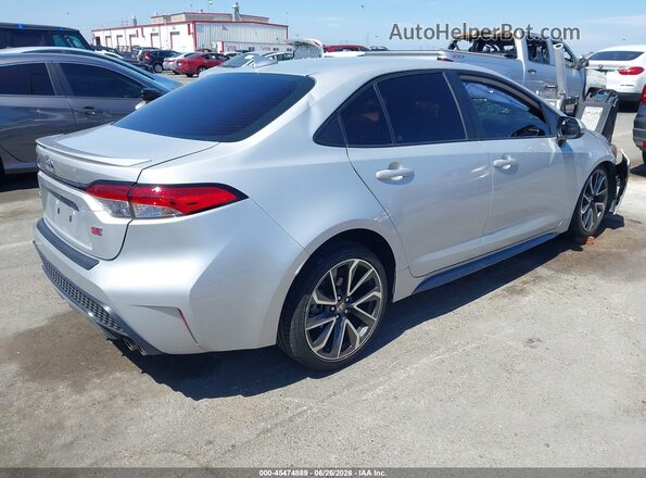 5YFS4MCE4NP110333 2022 TOYOTA COROLLA Silver უკანა მარჯვენა
