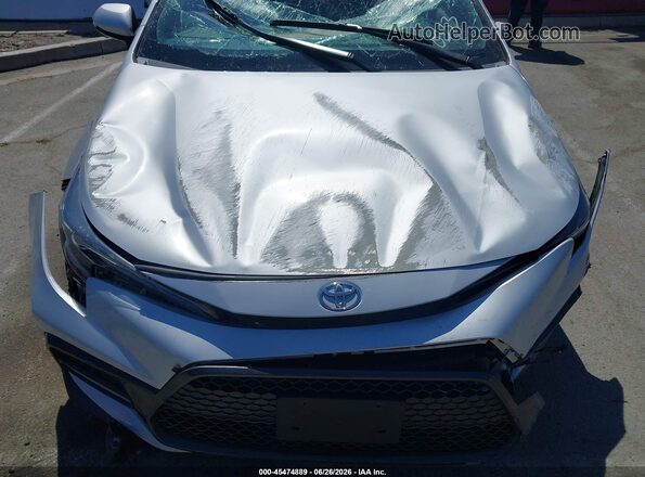 5YFS4MCE4NP110333 2022 TOYOTA COROLLA Silver წინა ხედი