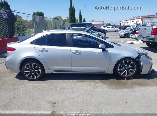 5YFS4MCE4NP110333 2022 TOYOTA COROLLA Silver უკანა სალონის ხედი
