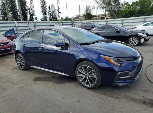 5YFS4MCE4NP118755 2022 TOYOTA COROLLA Blue 