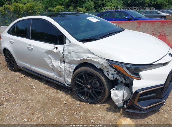 5YFS4MCE4NP138018 2022 TOYOTA COROLLA Белый Вид спереди