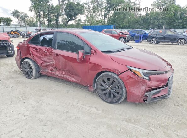 5YFS4MCE4PP167182 2023 TOYOTA COROLLA Red Передня права чверть