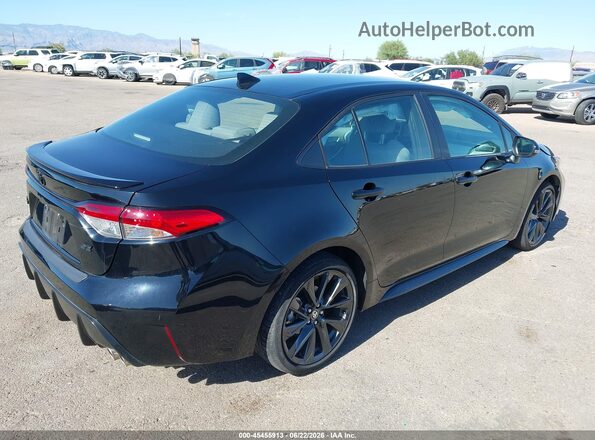 5YFS4MCE4RP193977 2024 TOYOTA COROLLA Черный Задняя правая четверть