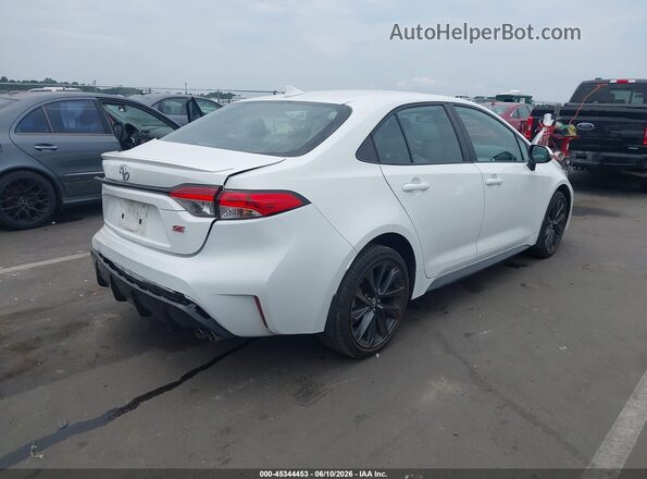 5YFS4MCE4RP201401 2024 TOYOTA COROLLA White უკანა მარჯვენა