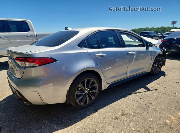 5YFS4MCE4RP216285 2024 TOYOTA COROLLA Silver Հետևի աջ