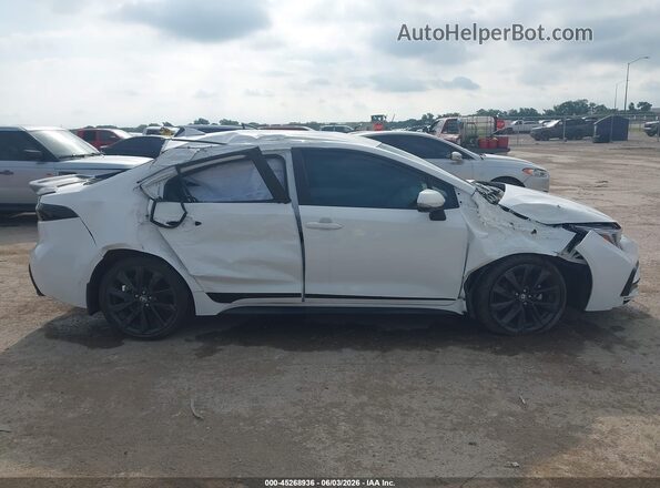 5YFS4MCE4SP221590 2025 TOYOTA COROLLA Белый Вид панели приборов
