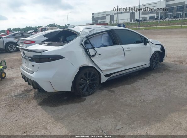 5YFS4MCE4SP221590 2025 TOYOTA COROLLA Белый Задняя правая четверть