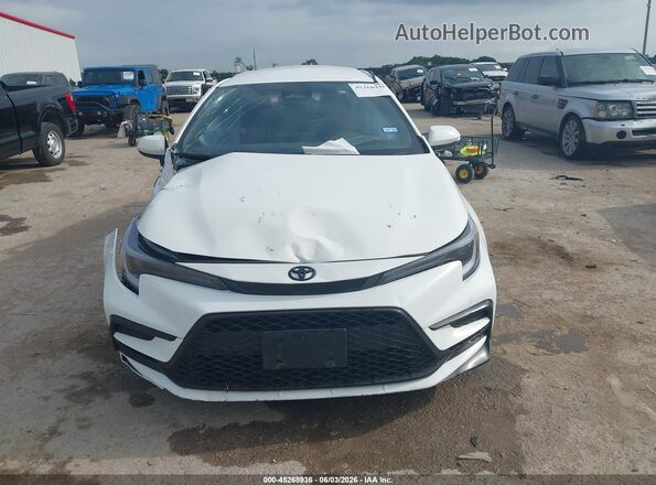 5YFS4MCE4SP221590 2025 TOYOTA COROLLA Белый Вид сзади