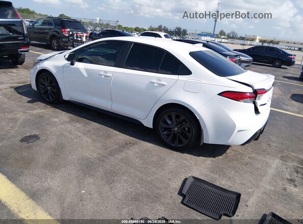 5YFS4MCE4TP267437 2026 TOYOTA COROLLA White Trasero izquierdo