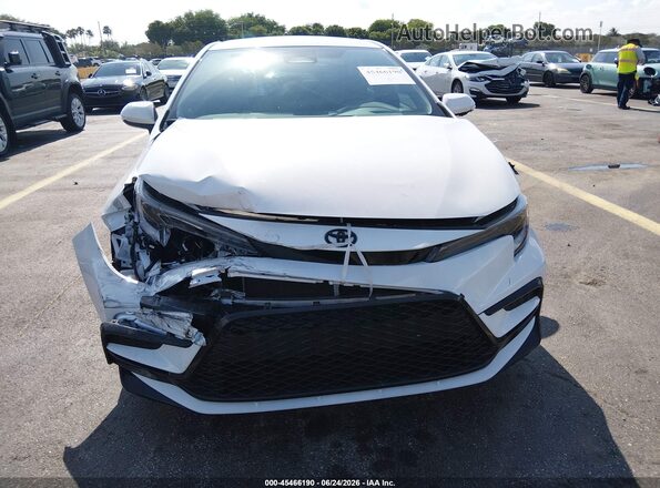 5YFS4MCE4TP267437 2026 TOYOTA COROLLA White Vista del cuadro de instrumentos