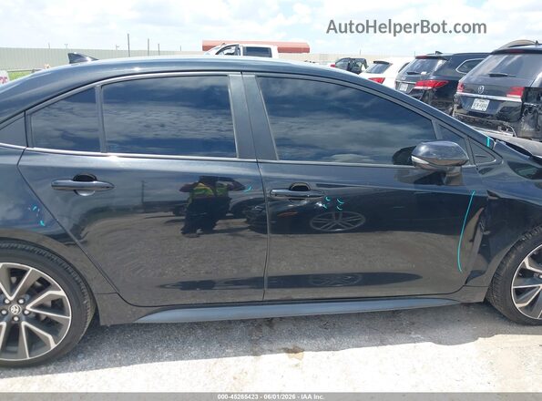 5YFS4MCE5MP085716 2021 TOYOTA COROLLA Black სალონის 360-გრადუსიანი ხედი