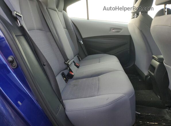 5YFS4MCE5MP091743 2021 TOYOTA COROLLA Blue Հետևի նստատեղերի տեսք