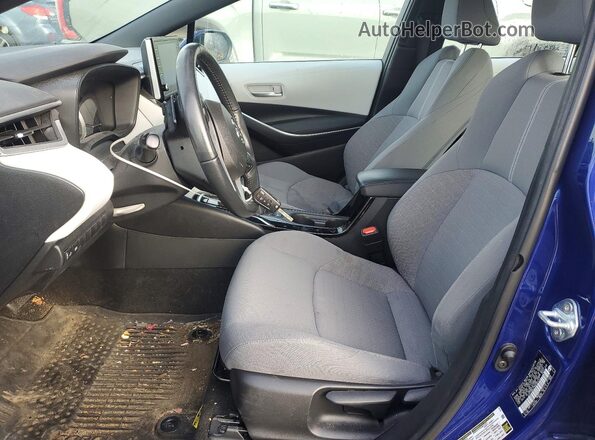 5YFS4MCE5MP091743 2021 TOYOTA COROLLA Blue Սալոնի դիմացի տեսք