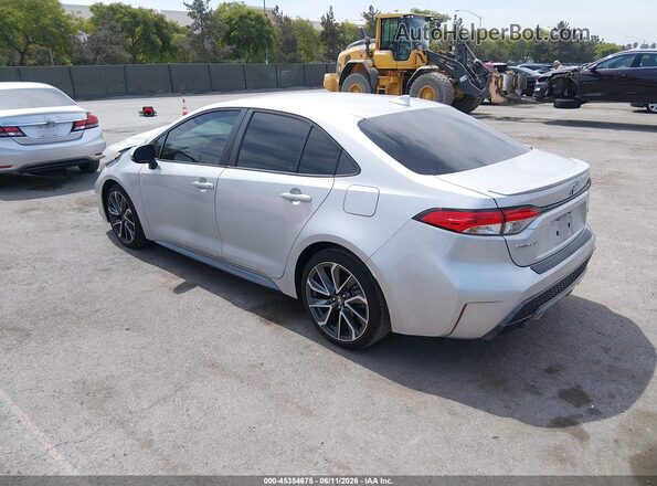 5YFS4MCE5MP096392 2021 TOYOTA COROLLA Silver Задня ліва чверть