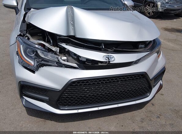 5YFS4MCE5MP096392 2021 TOYOTA COROLLA Silver Вид спереду