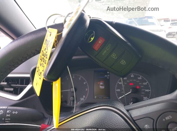 5YFS4MCE5PP160788 2023 TOYOTA COROLLA Blue Dashboard view