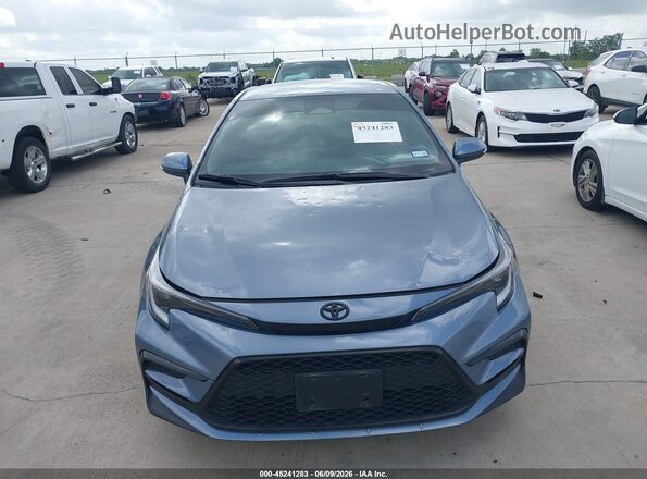 5YFS4MCE5PP160788 2023 TOYOTA COROLLA Blue Instrument cluster view