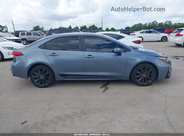 5YFS4MCE5PP160788 2023 TOYOTA COROLLA Blue Rear interior view