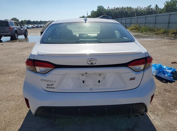 5YFS4MCE5SP222182 2025 TOYOTA COROLLA White Հետևի տեսք