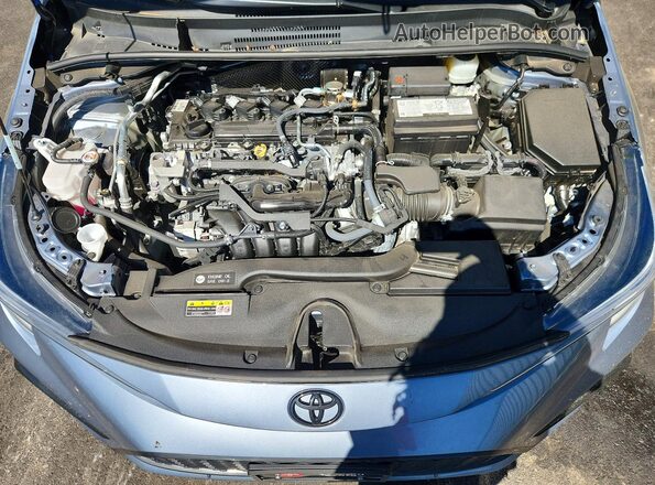 5YFS4MCE5SP227169 2025 TOYOTA COROLLA Синий Вид задней части салона