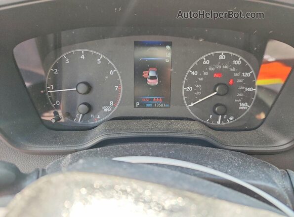 5YFS4MCE5SP227169 2025 TOYOTA COROLLA Синий Вид щитка приборов