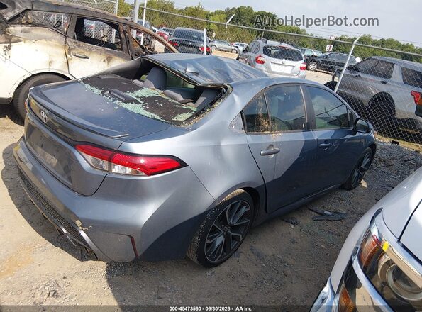 5YFS4MCE6MP060243 2021 TOYOTA COROLLA Blue Задня права чверть