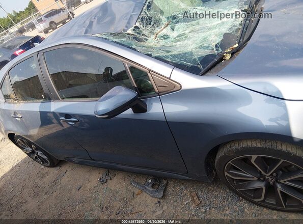 5YFS4MCE6MP060243 2021 TOYOTA COROLLA Blue Вид задньої частини салону