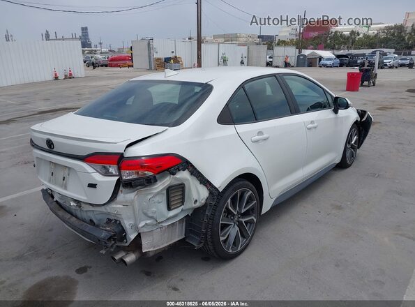 5YFS4MCE6MP096031 2021 TOYOTA COROLLA White Rear right