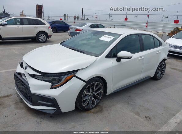 5YFS4MCE6MP096031 2021 TOYOTA COROLLA White Front left