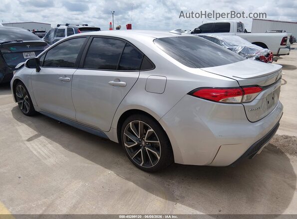 5YFS4MCE6NP115503 2022 TOYOTA COROLLA Silver Задня ліва чверть