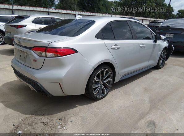 5YFS4MCE6NP115503 2022 TOYOTA COROLLA Silver Задня права чверть
