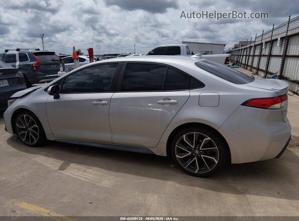 5YFS4MCE6NP115503 2022 TOYOTA COROLLA Silver Панорамний вид салону 360°