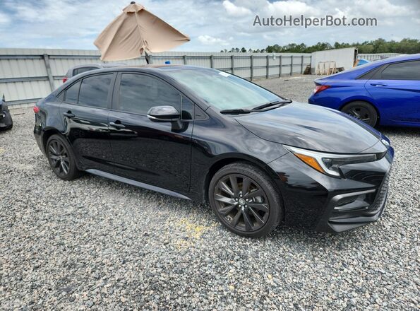 5YFS4MCE6PP158371 2023 TOYOTA COROLLA Black Front right