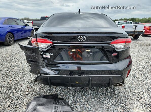 5YFS4MCE6PP158371 2023 TOYOTA COROLLA Black Rear view