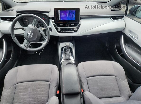5YFS4MCE6PP158371 2023 TOYOTA COROLLA Black Dashboard view