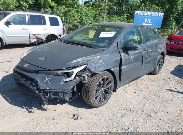 5YFS4MCE6PP158855 2023 TOYOTA COROLLA Gray წინა მარცხენა ხედი სამი მეოთხედიდან
