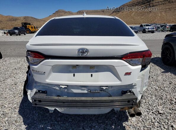 5YFS4MCE6SP220747 2025 TOYOTA COROLLA White Vista trasera