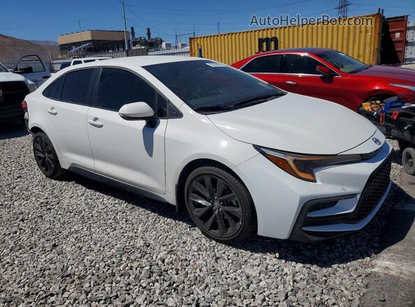 5YFS4MCE6SP220747 2025 TOYOTA COROLLA White Delantero derecho