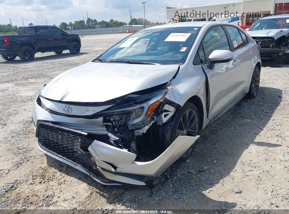 5YFS4MCE6SP229707 2025 TOYOTA COROLLA Silver Դիմացի տեսք