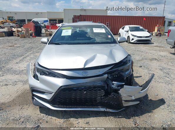 5YFS4MCE6SP229707 2025 TOYOTA COROLLA Silver Սարքավորումների վահանակի տեսք
