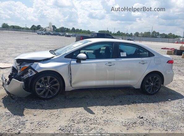 5YFS4MCE6SP229707 2025 TOYOTA COROLLA Silver Սալոնի 360 աստիճան տեսք
