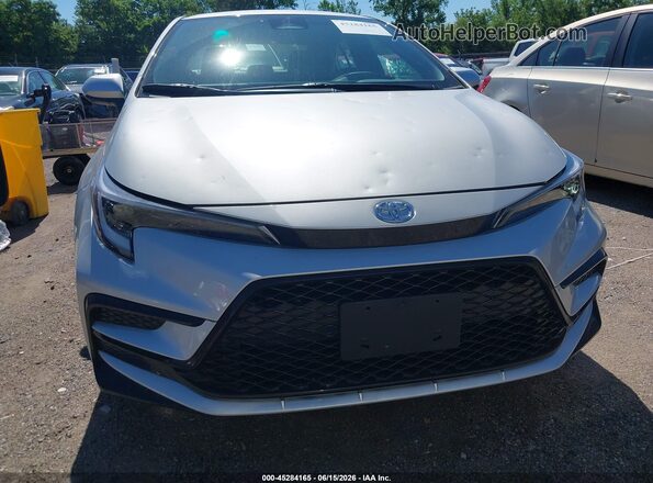 5YFS4MCE6TP272333 2026 TOYOTA COROLLA Silver Вид щитка приладів