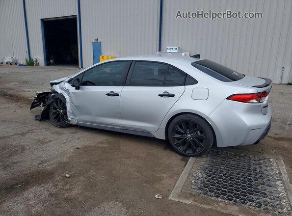 5YFS4MCE7MP072417 2021 TOYOTA COROLLA Серебряный Задняя левая четверть