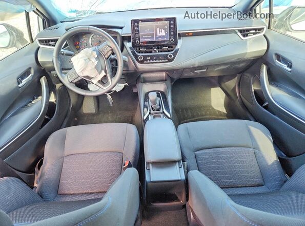 5YFS4MCE7MP072417 2021 TOYOTA COROLLA Серебряный Вид панели приборов