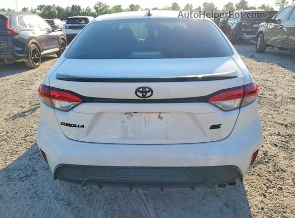 5YFS4MCE7NP132813 2022 TOYOTA COROLLA Белый Вид сзади