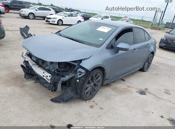 5YFS4MCE7PP148092 2023 TOYOTA COROLLA Blue Передня ліва чверть