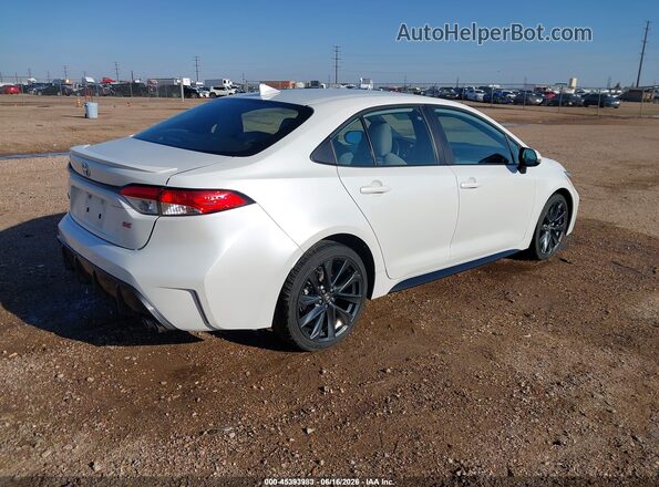 5YFS4MCE7PP166527 2023 TOYOTA COROLLA White Задня права чверть