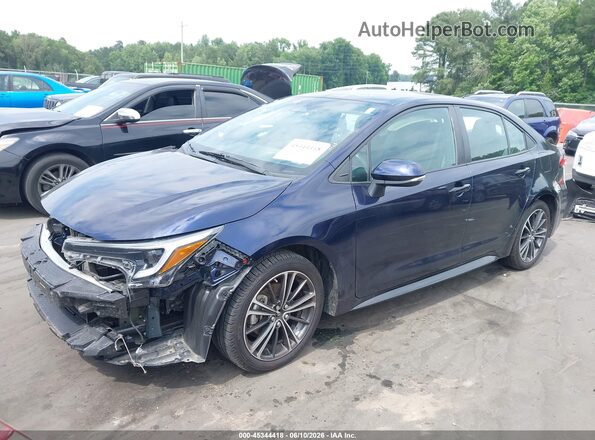 5YFS4MCE7RP168975 2024 TOYOTA COROLLA Dark Blue Przód lewy