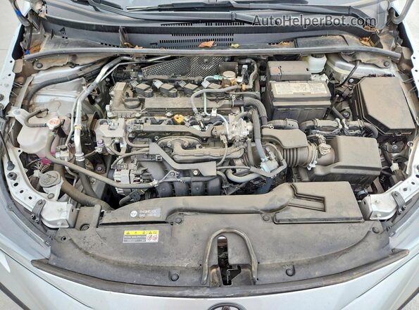 5YFS4MCE7RP214241 2024 TOYOTA COROLLA Серебряный Вид задней части салона
