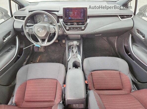 5YFS4MCE7RP214241 2024 TOYOTA COROLLA Серебряный Вид панели приборов